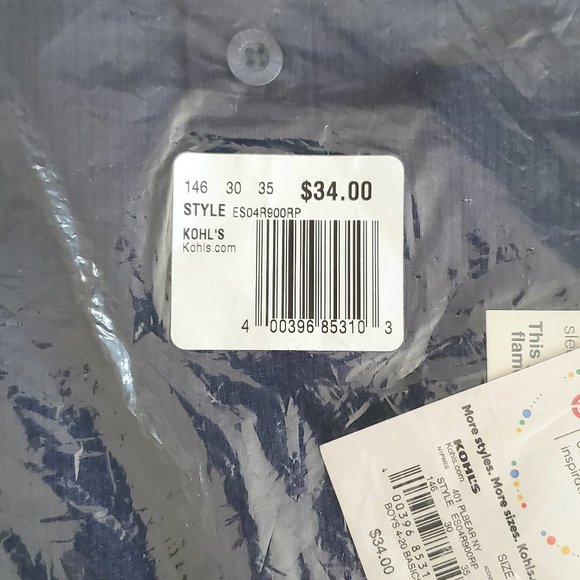 Christmas Pajamas for Boys  2 pc set  Size 4  "Jolly Polar Bears"  Lg sleeve - Picture 3 of 6